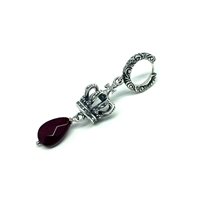 Solo pendiente Madame Black Mujer in Plata OR COR GOCCIA - OR COR GOCCIA